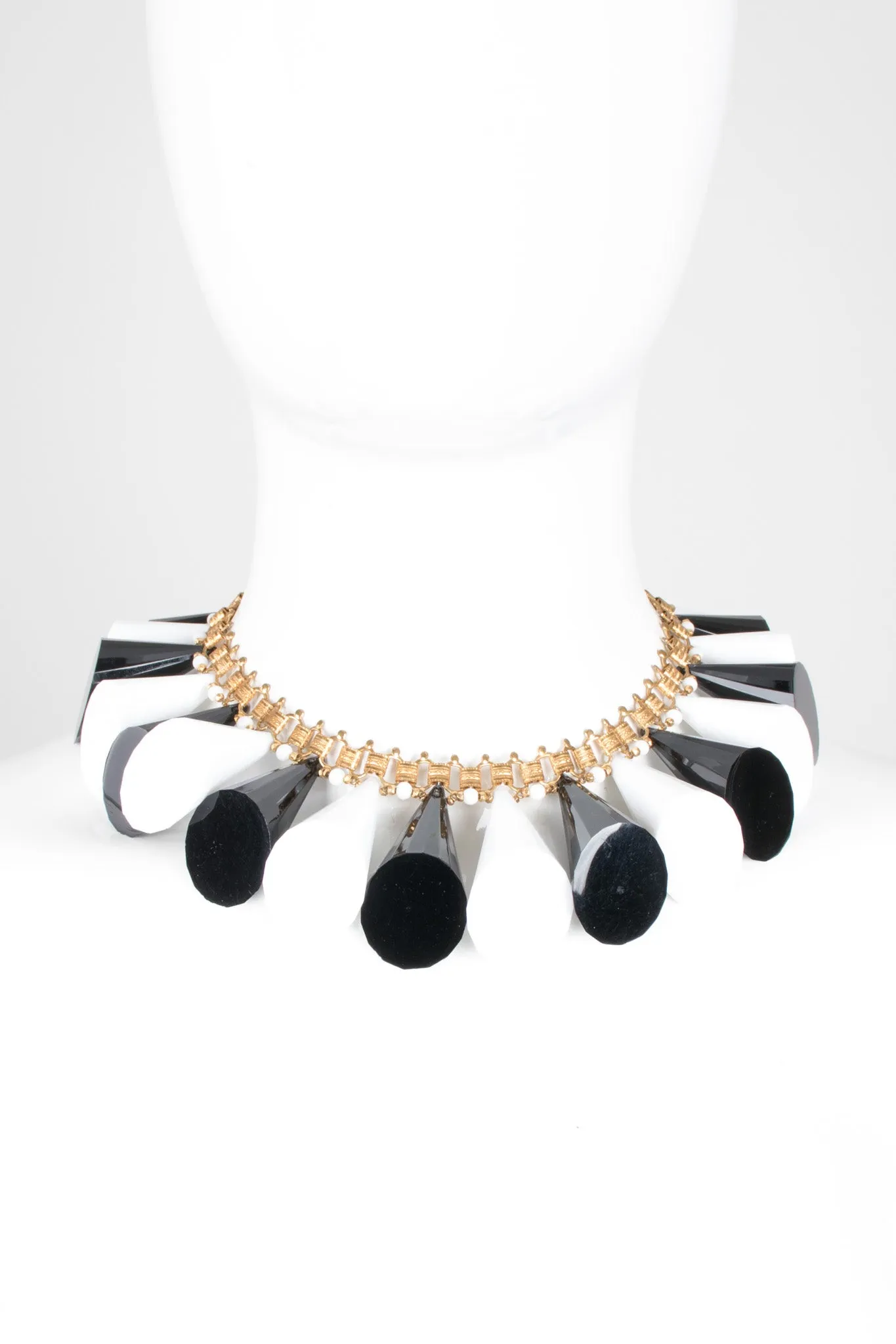 Cone Collar Necklace