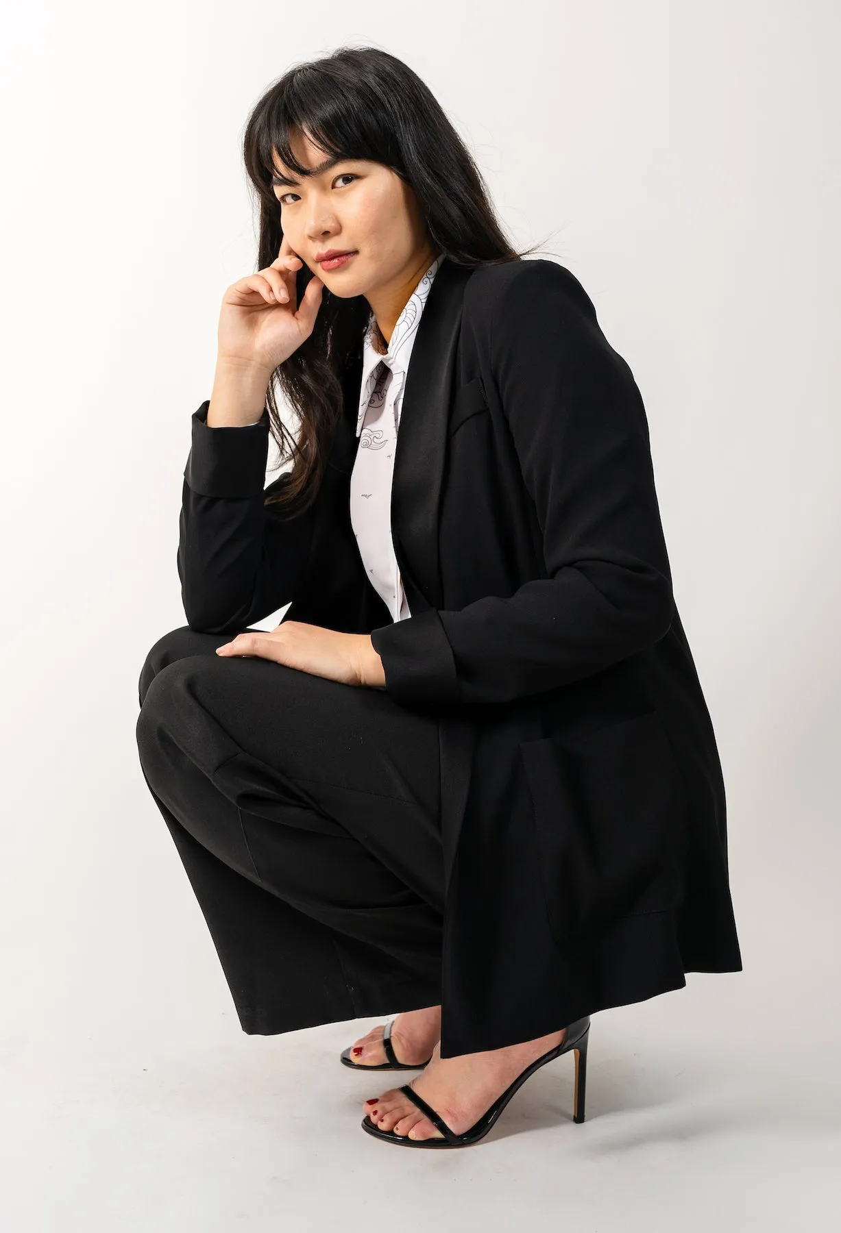 CONNIE TUXEDO BLAZER