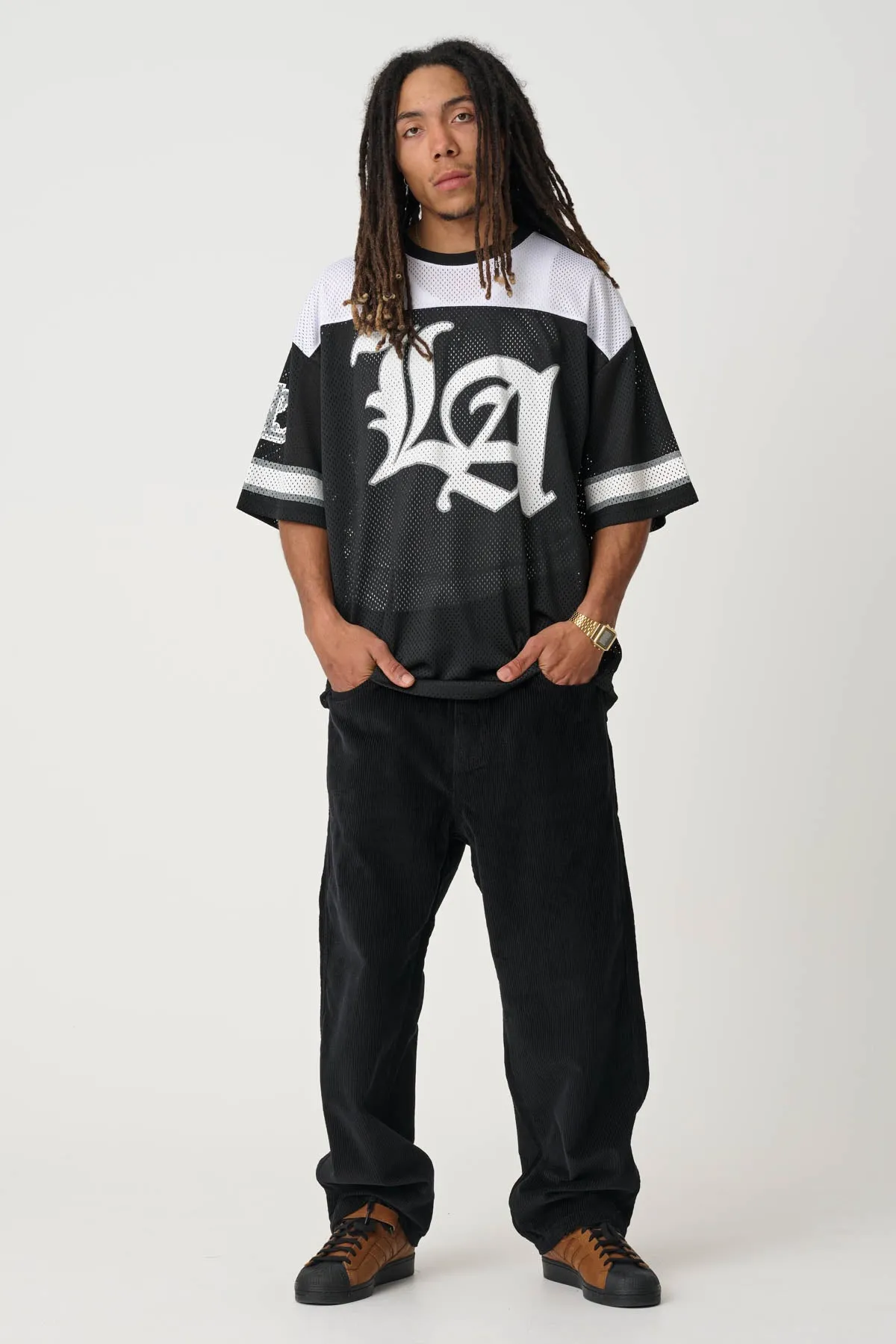 CORD 91 PANT - BLACK