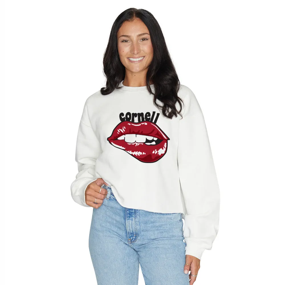 Cornell Lips Crewneck
