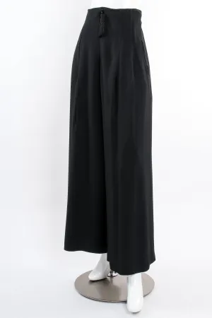 Corset Waist Wide Leg Pant