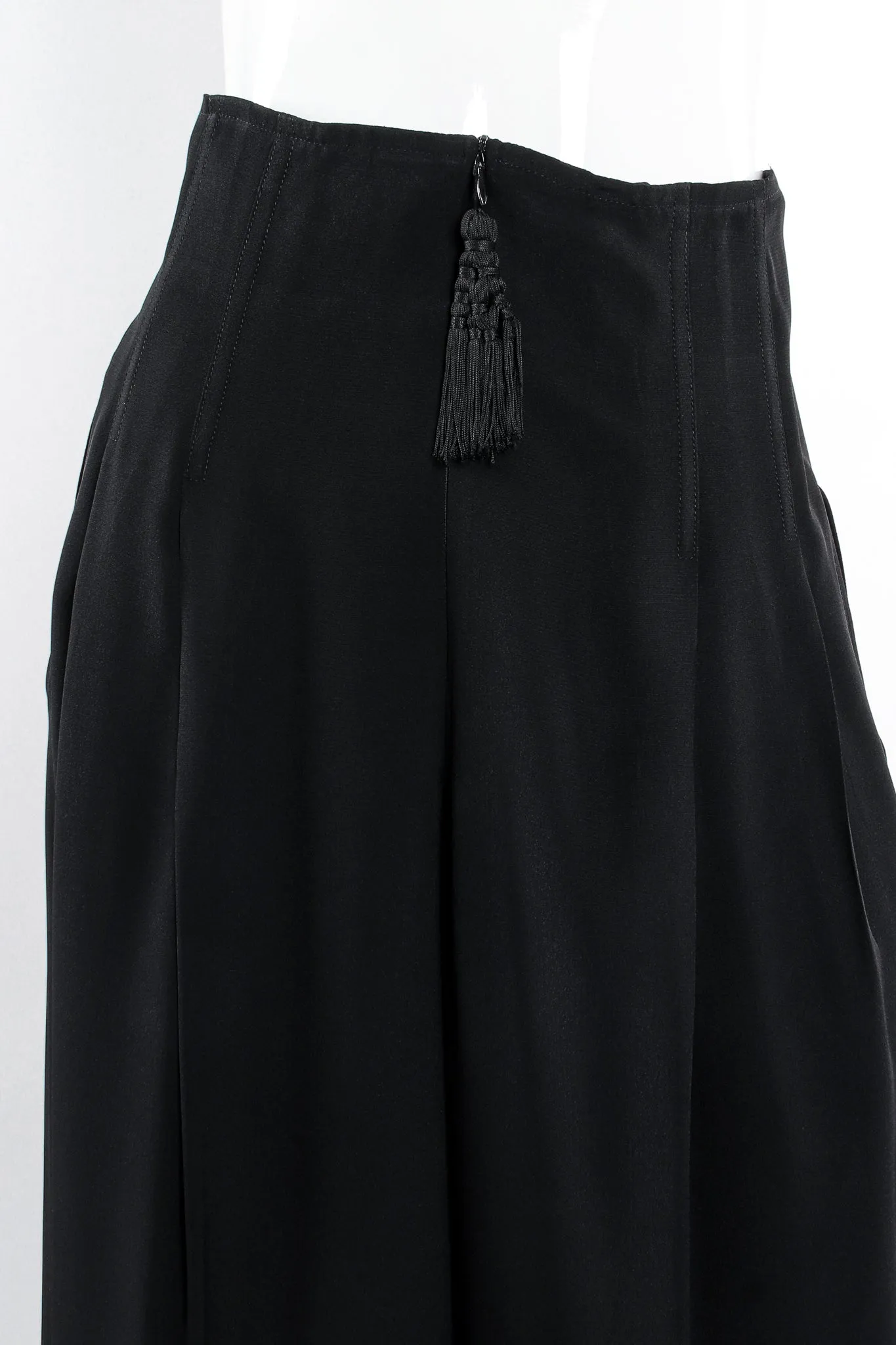 Corset Waist Wide Leg Pant