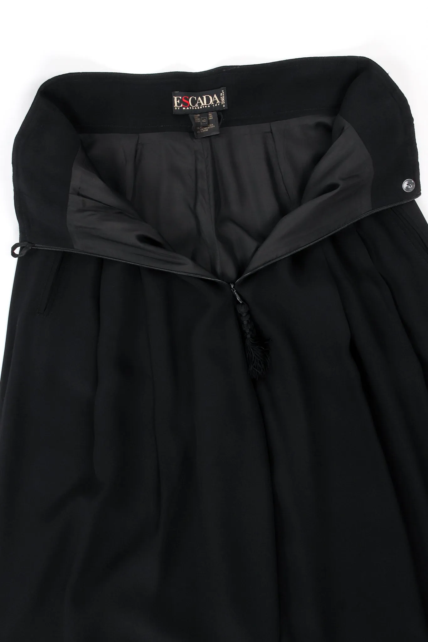 Corset Waist Wide Leg Pant