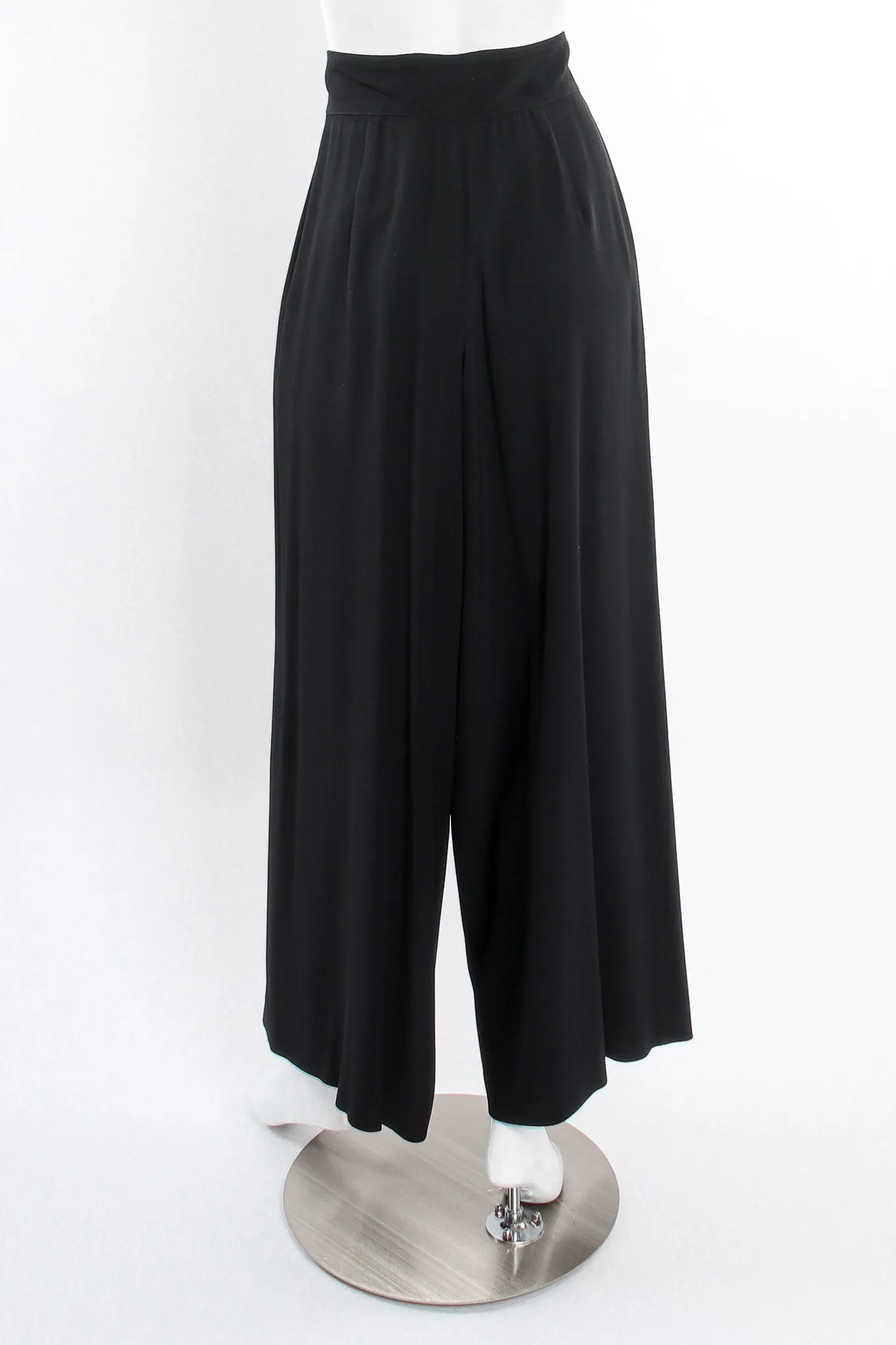 Corset Waist Wide Leg Pant
