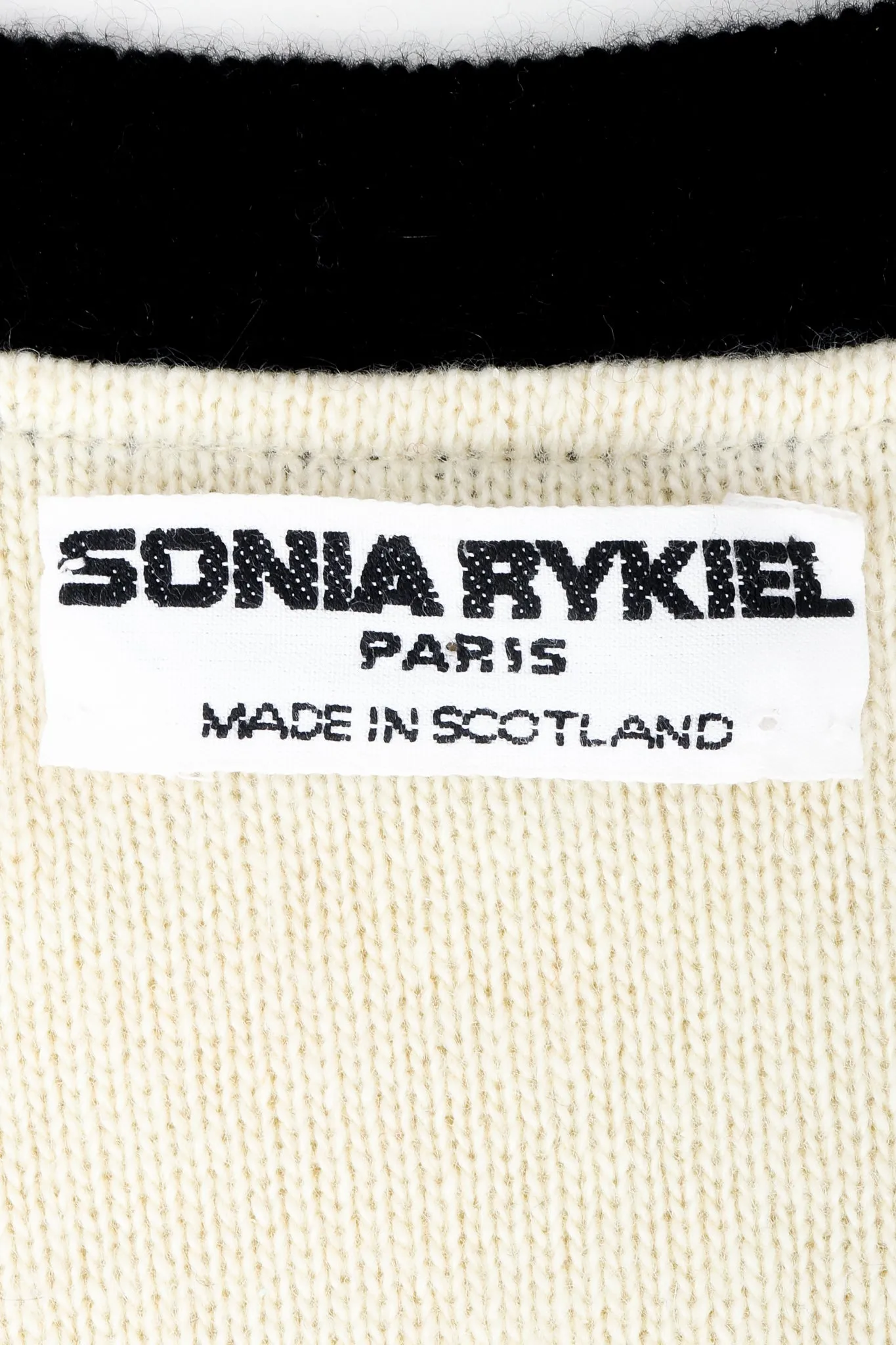 Cream Knit Letterman Cardigan
