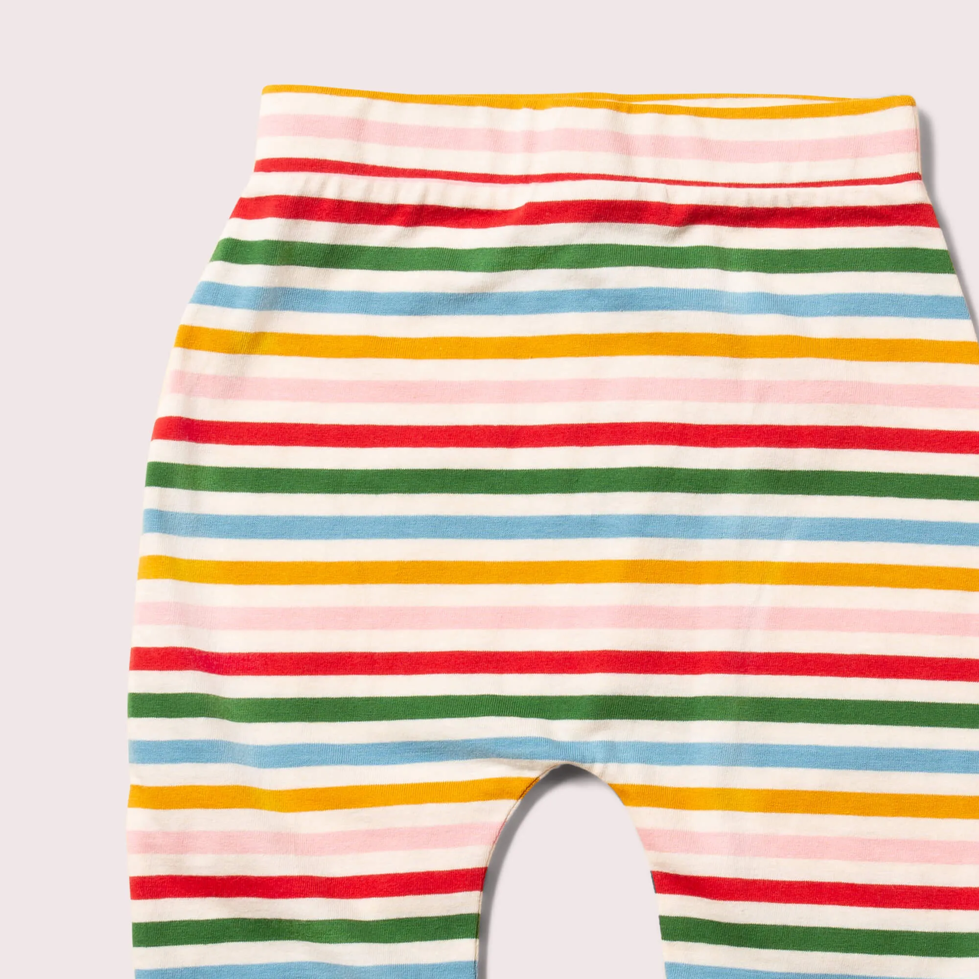 Cream Rainbows Organic T-Shirt & Jogger Playset