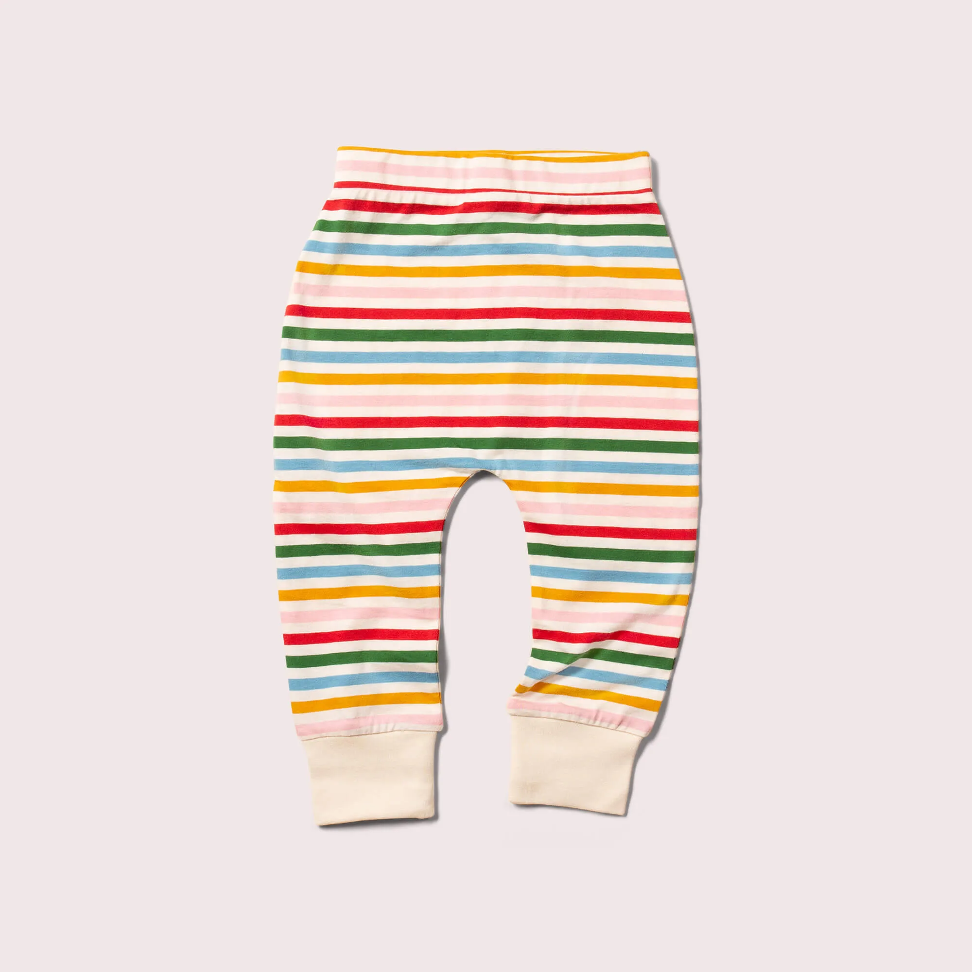Cream Rainbows Organic T-Shirt & Jogger Playset
