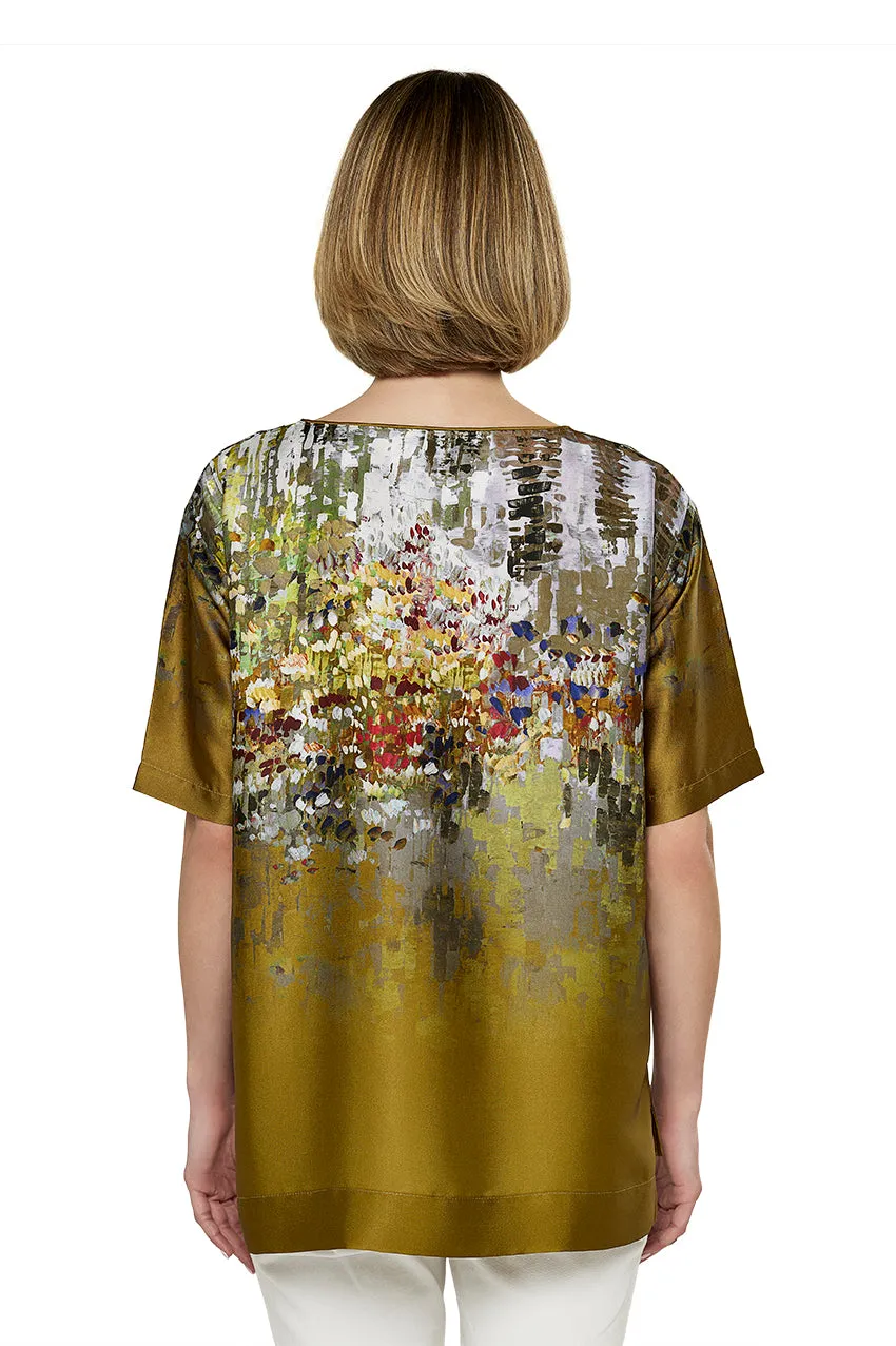 Crewneck Short Sleeve Top