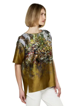 Crewneck Short Sleeve Top
