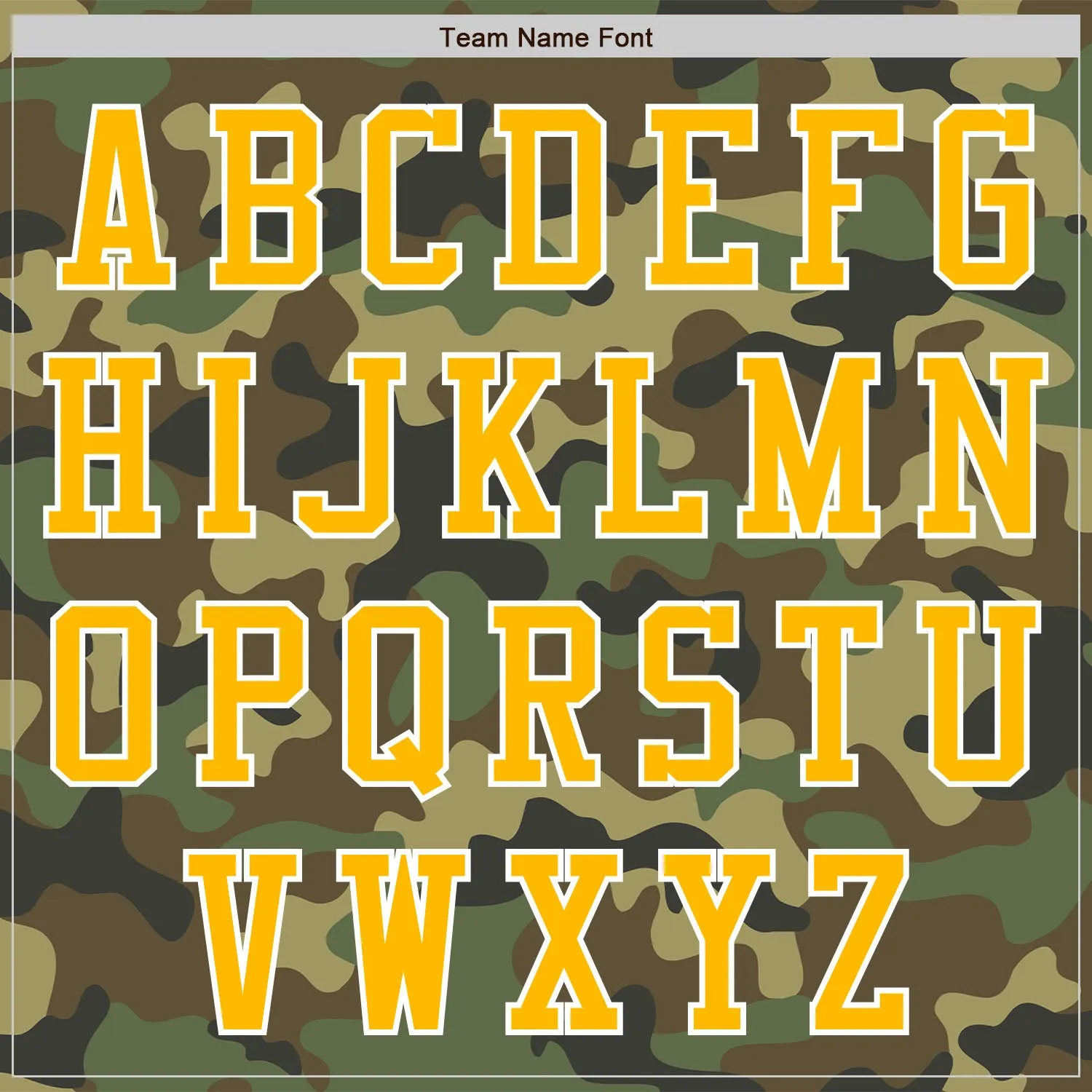 Custom Camo Gold-White Bomber Varsity Letterman Salute To Service Zipper Jacket