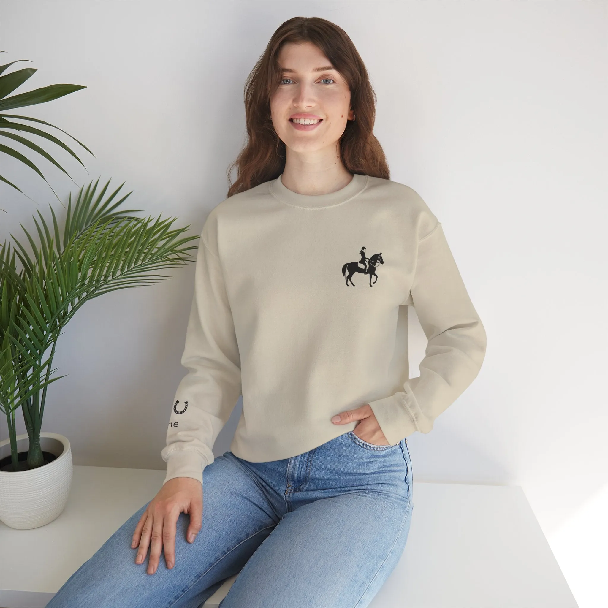 Customizable Crewneck Sweatshirt - Dressage