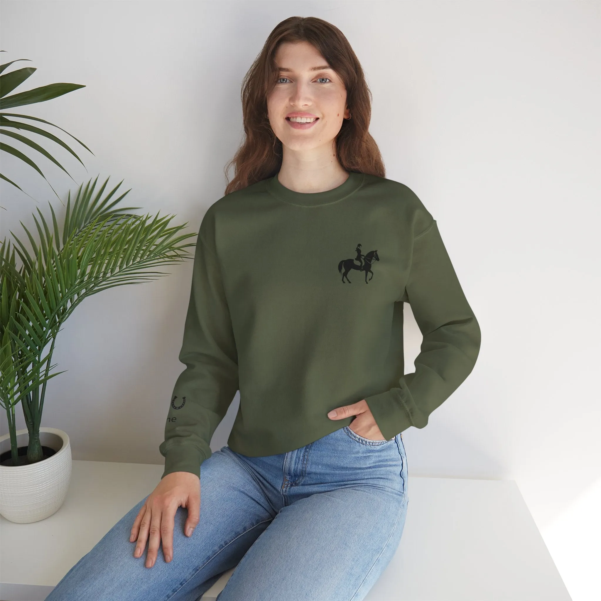 Customizable Crewneck Sweatshirt - Dressage