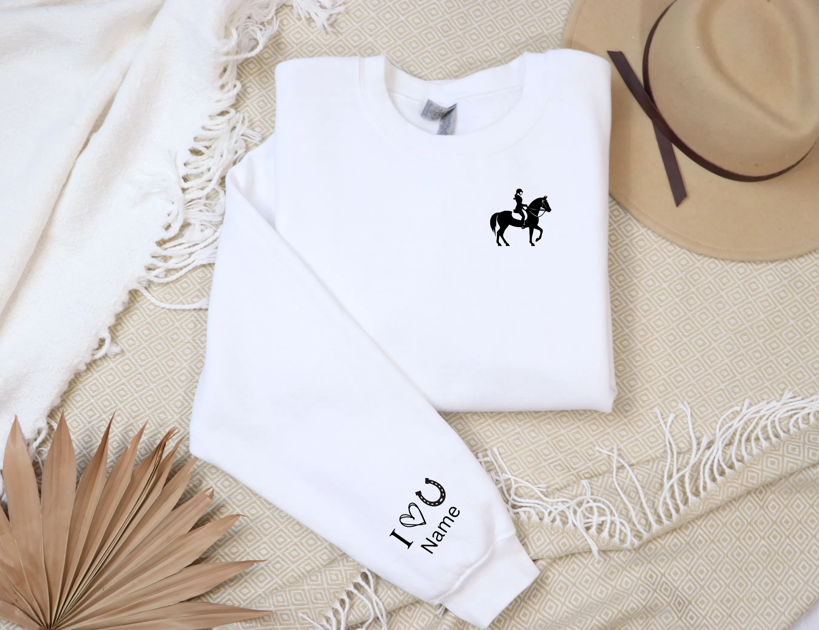 Customizable Crewneck Sweatshirt - Dressage