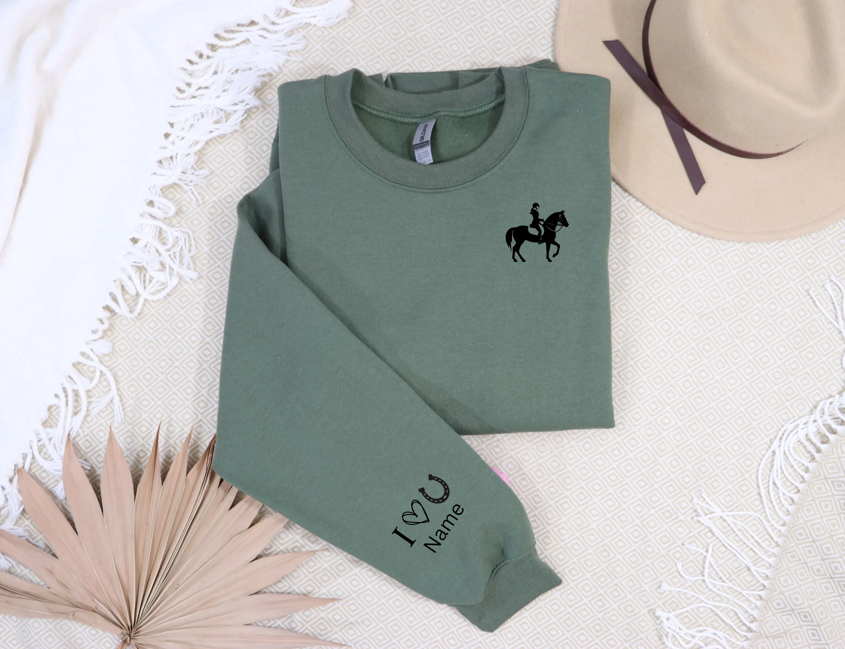 Customizable Crewneck Sweatshirt - Dressage