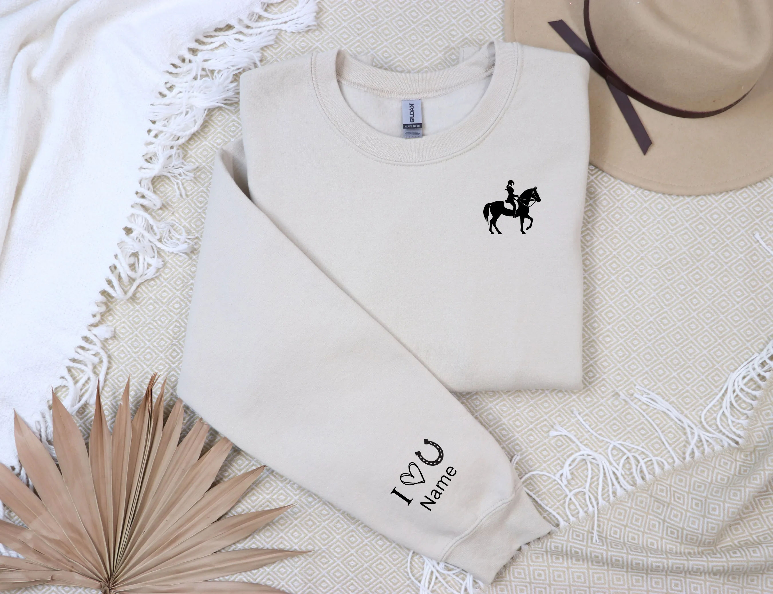 Customizable Crewneck Sweatshirt - Dressage
