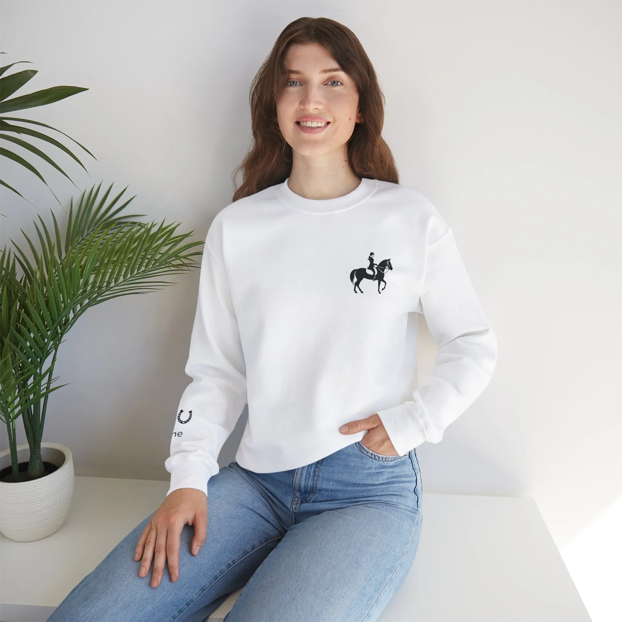 Customizable Crewneck Sweatshirt - Dressage