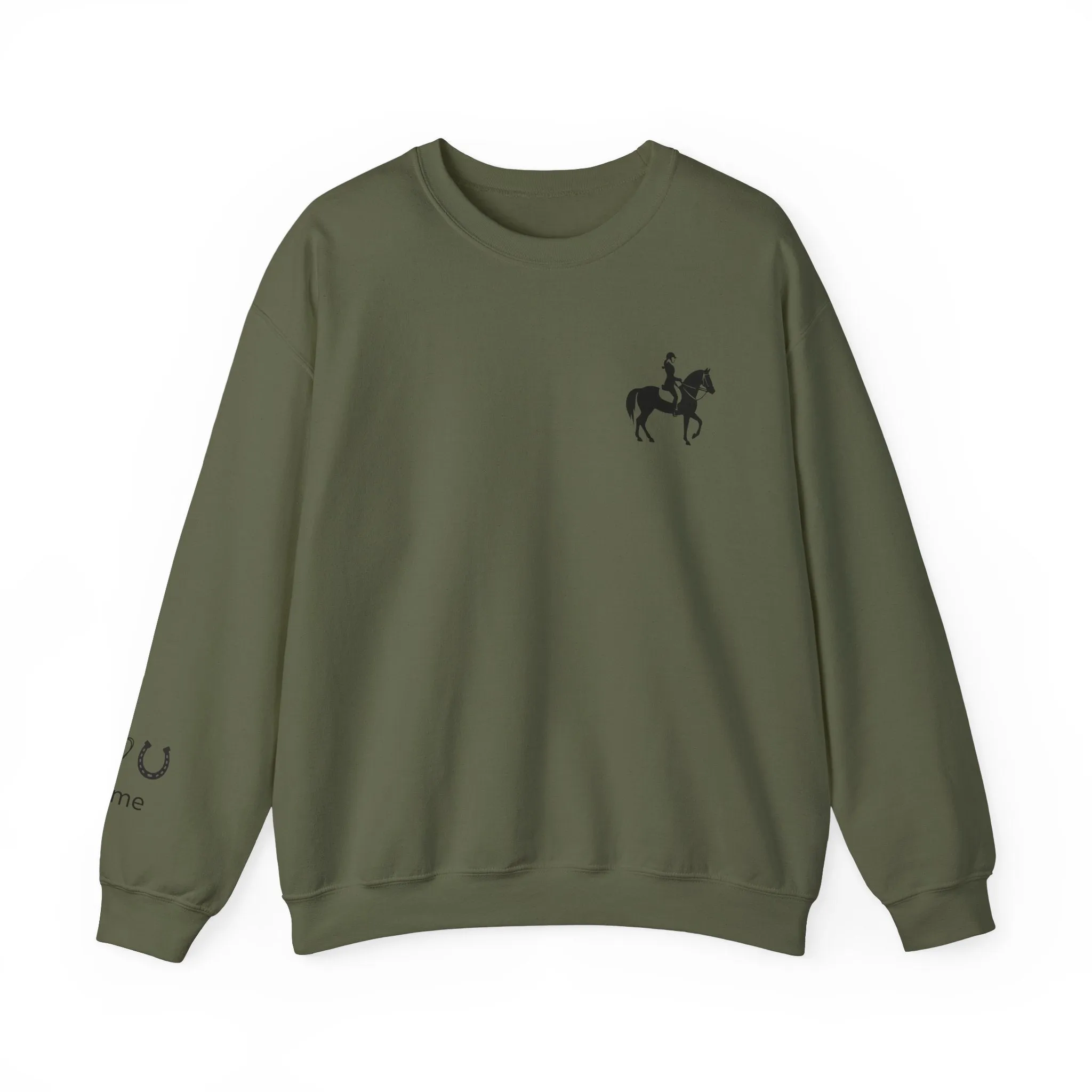 Customizable Crewneck Sweatshirt - Dressage