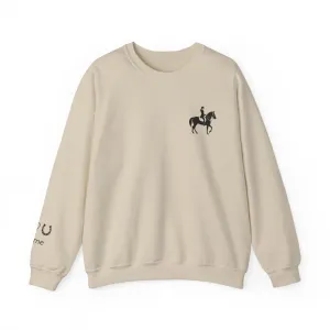 Customizable Crewneck Sweatshirt - Dressage