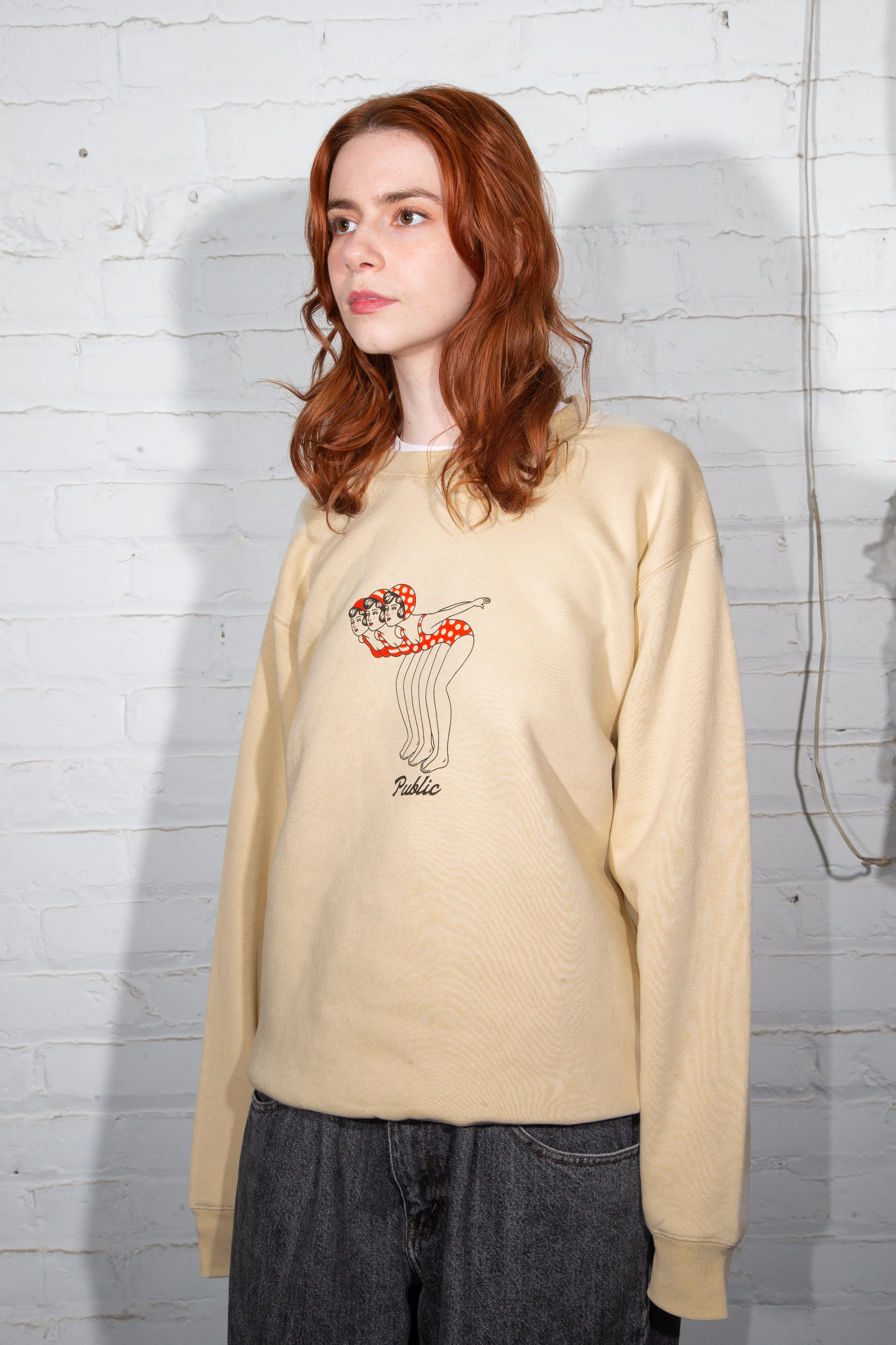 Dipper Crew - Cream