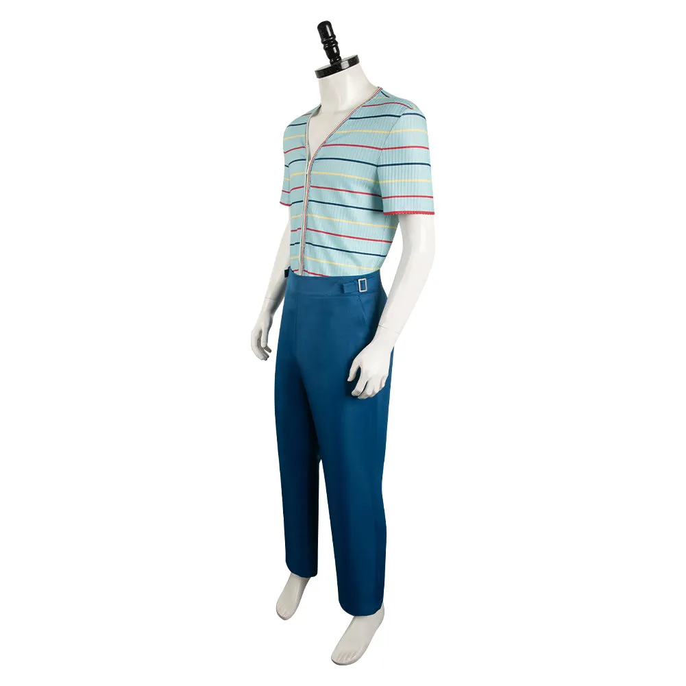 Doctor Who The Doctor Striped T-shirt Set Cosplay Costume Outfits Halloween Carnival Suit suit