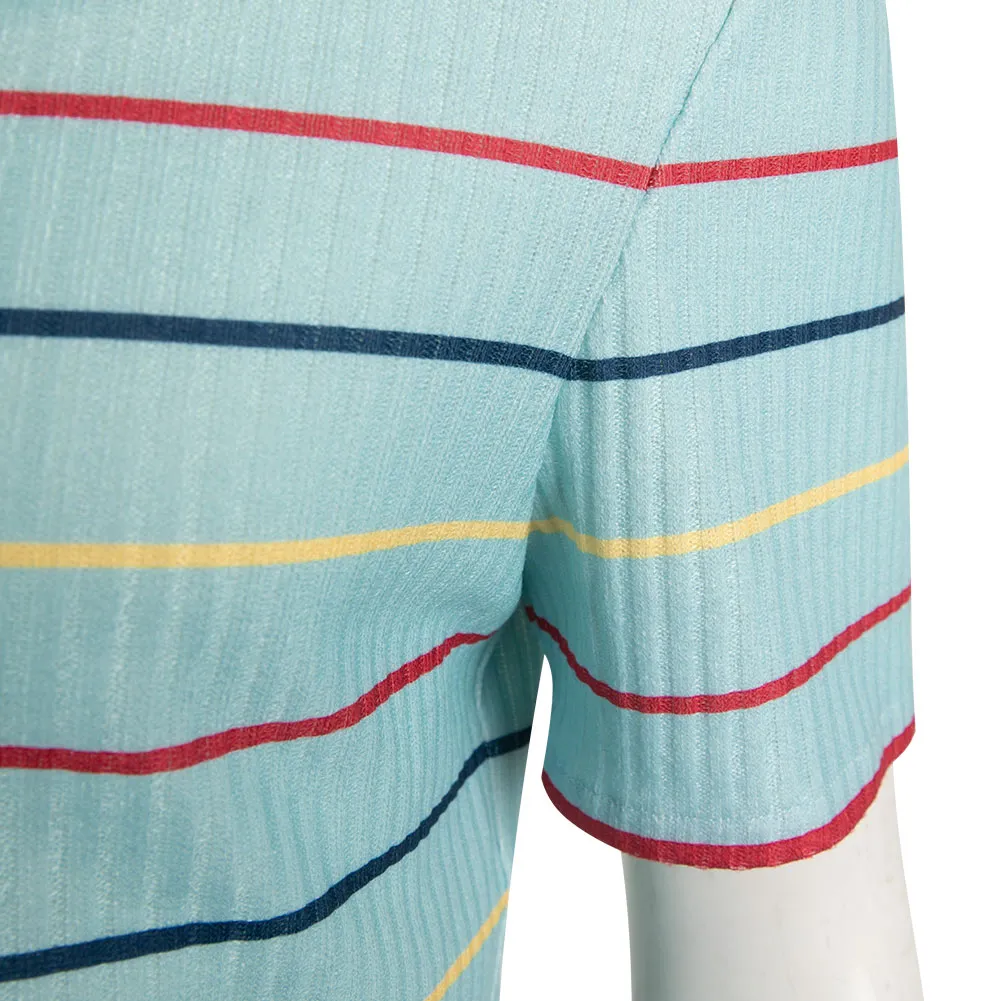 Doctor Who The Doctor Striped T-shirt Set Cosplay Costume Outfits Halloween Carnival Suit suit