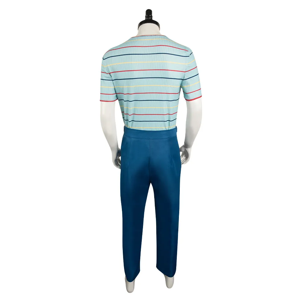 Doctor Who The Doctor Striped T-shirt Set Cosplay Costume Outfits Halloween Carnival Suit suit