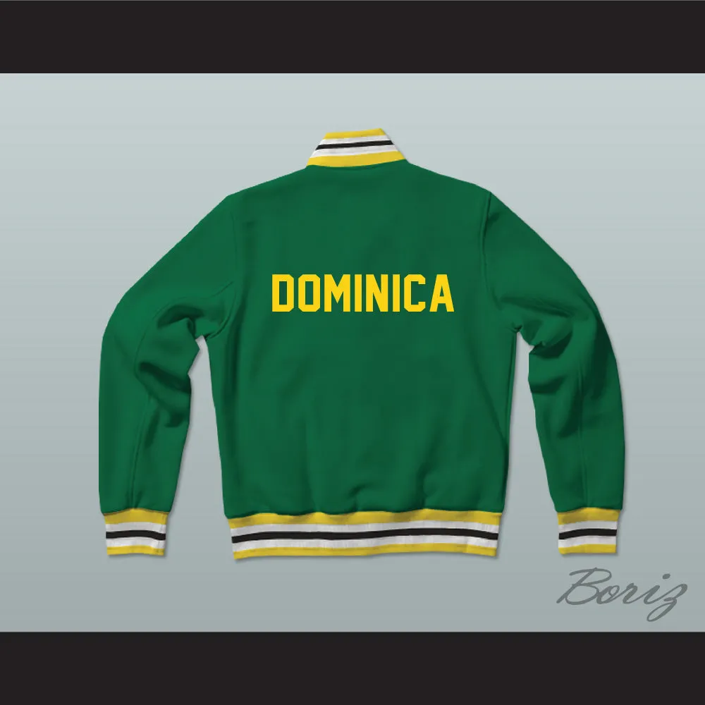 Dominica Varsity Letterman Jacket-Style Sweatshirt