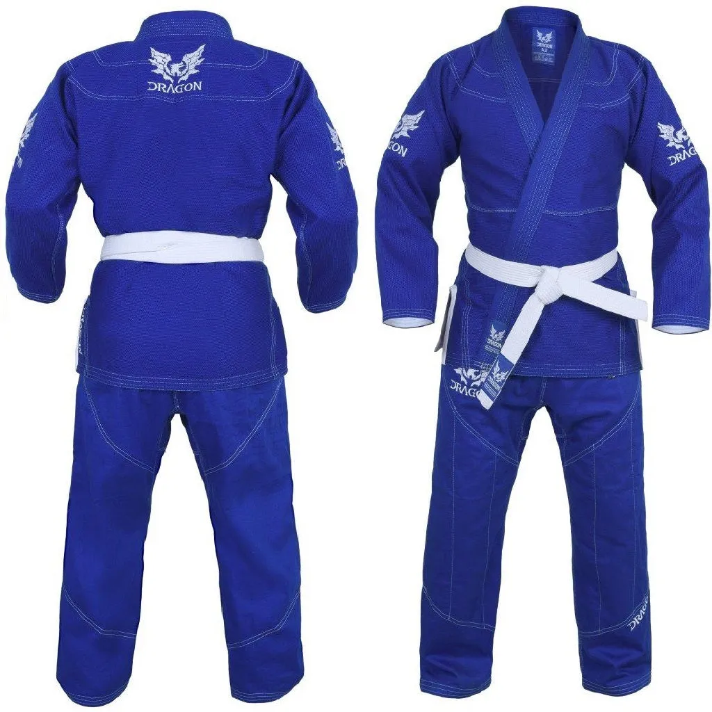 Dragon BJJ Gi - IBJJF Approved | Blue  [450gsm]