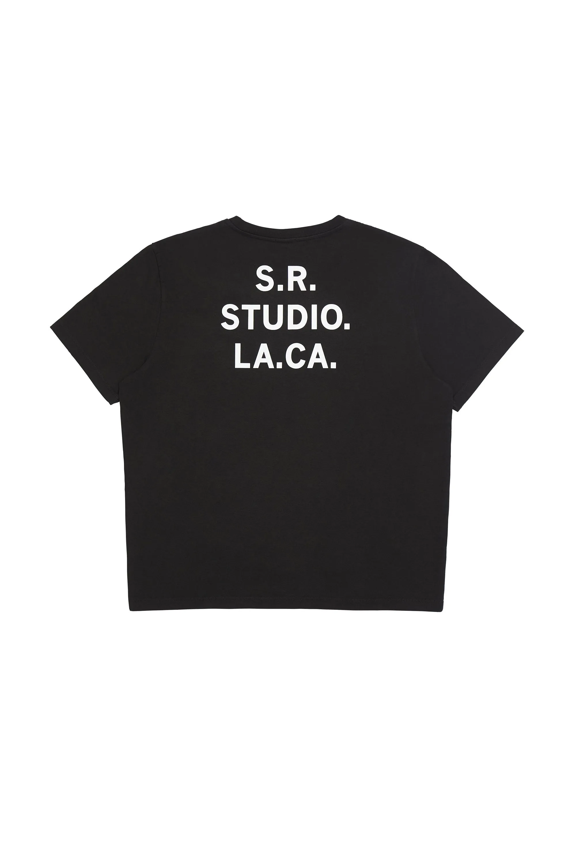ED. 50 BASIC T-SHIRT WITH DOUBLE VERTICAL FLAG CANDLE AND S.R.S. LOGO