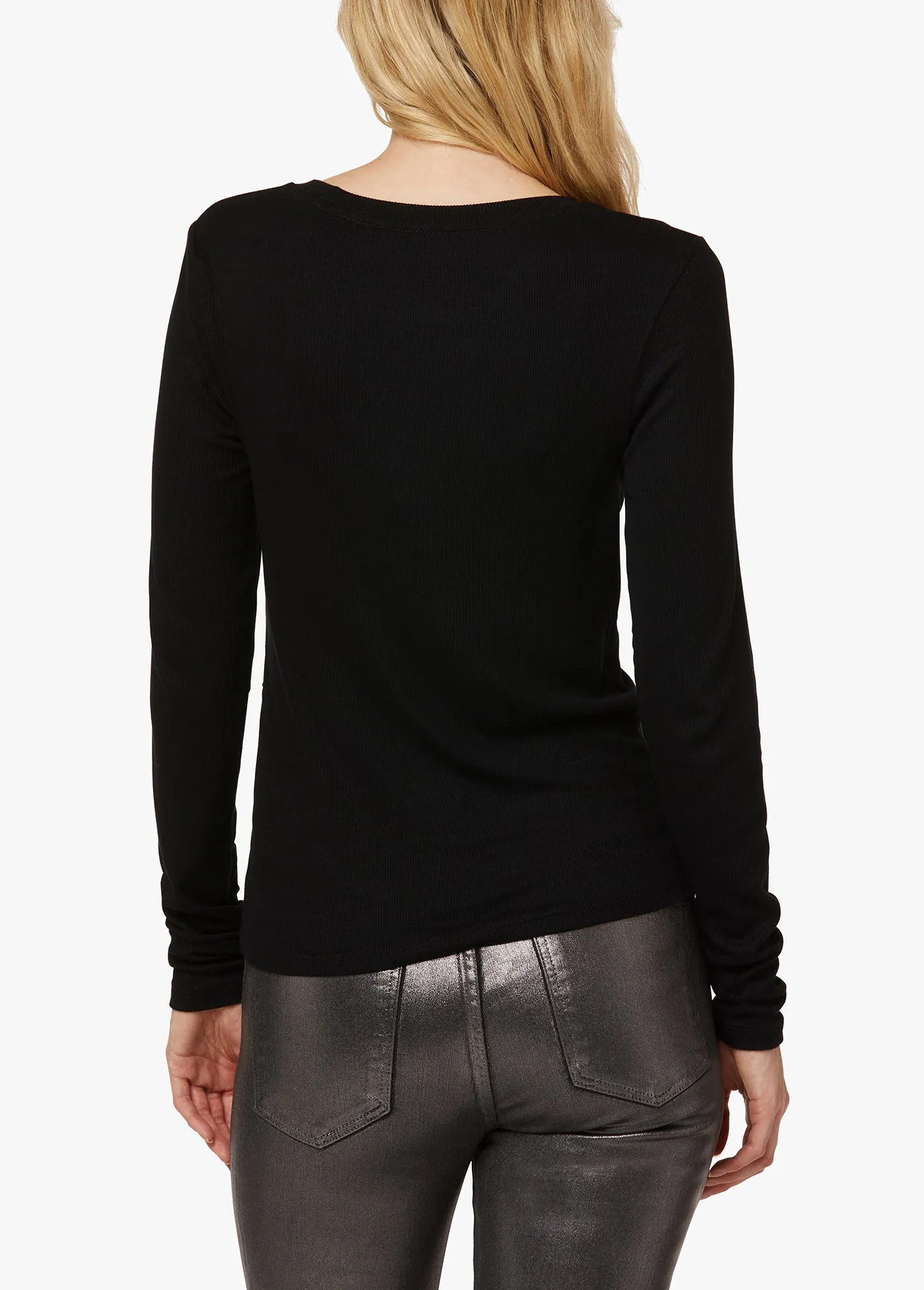 ELLIE TWIST FRONT LS TOP