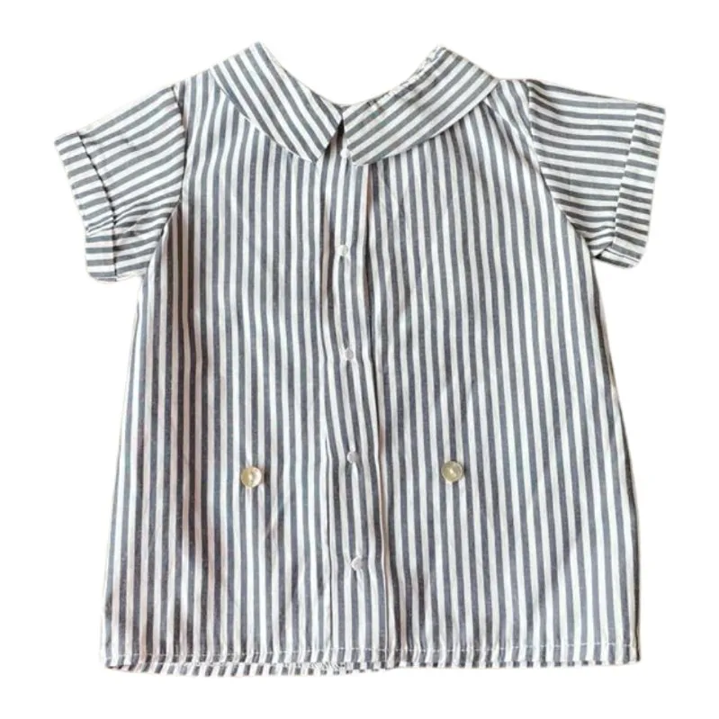Erika Schnurbusch Striped Shirt