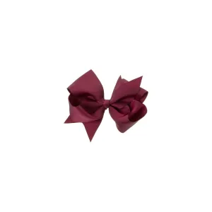 Extra Large Bow Clip Burgundy