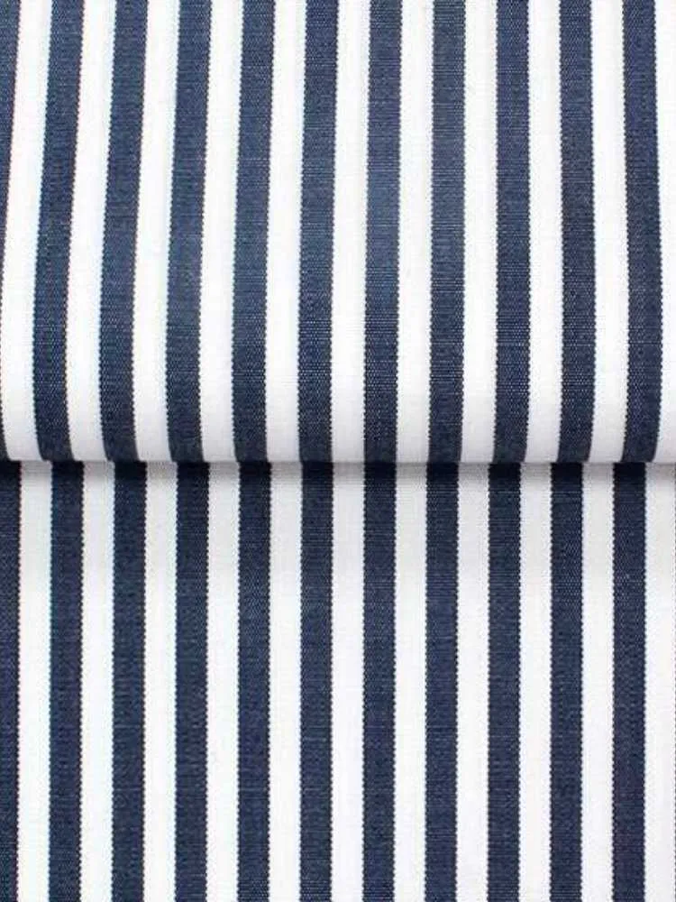Extreme Cutaway Big Navy Stripes Shirt