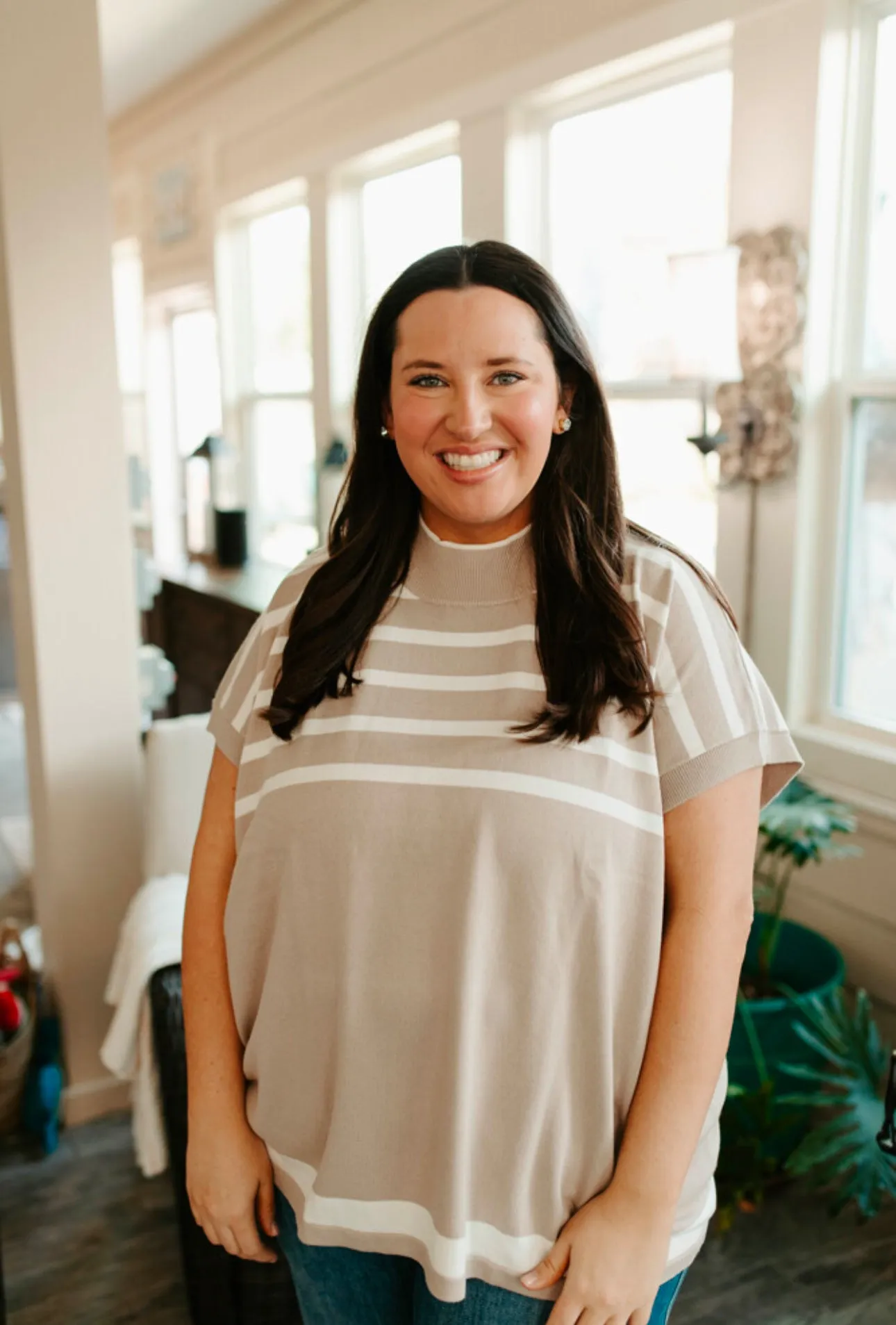Faith In You Stripe Top