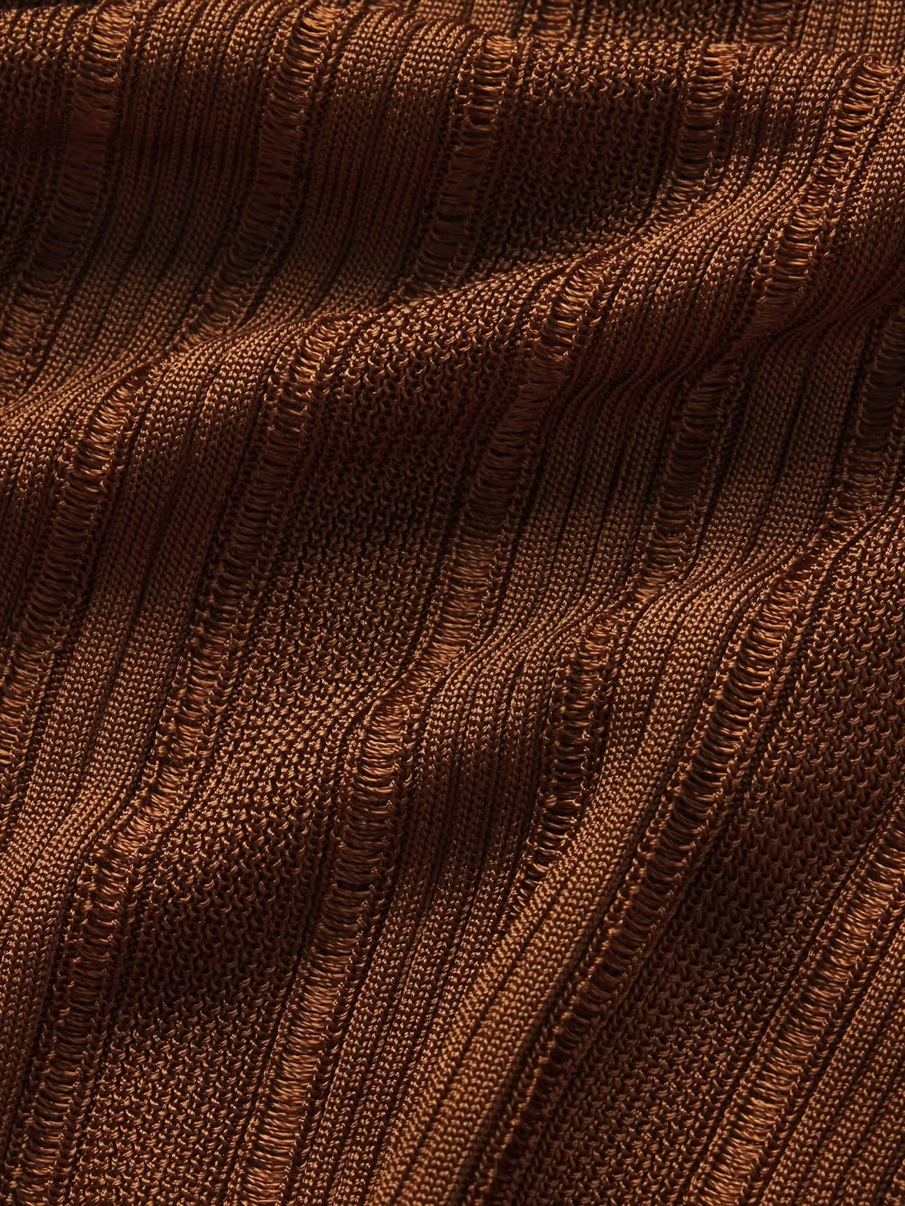 FRAME - Laddered Rib Polo - Light Camel