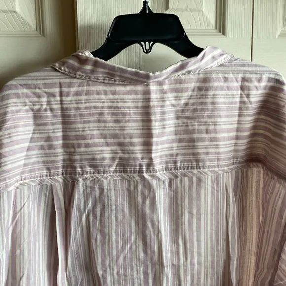 Free People Sleep Mode NWT 100%Cotton Pajama Nightshirt Top Sz-Small