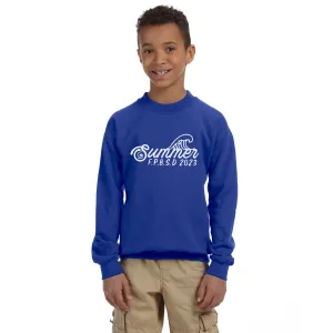 Gildan Youth Heavy Blend Fleece Crewneck Sweatshirt, Full Color