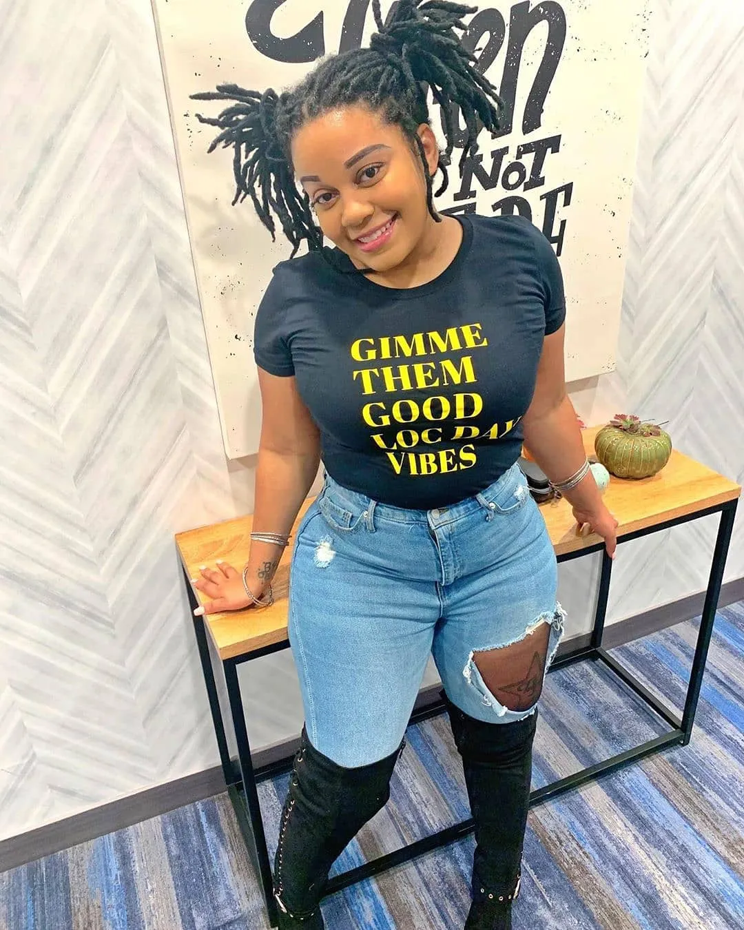 GIMME THEM GOOD LOC DAY VIBES