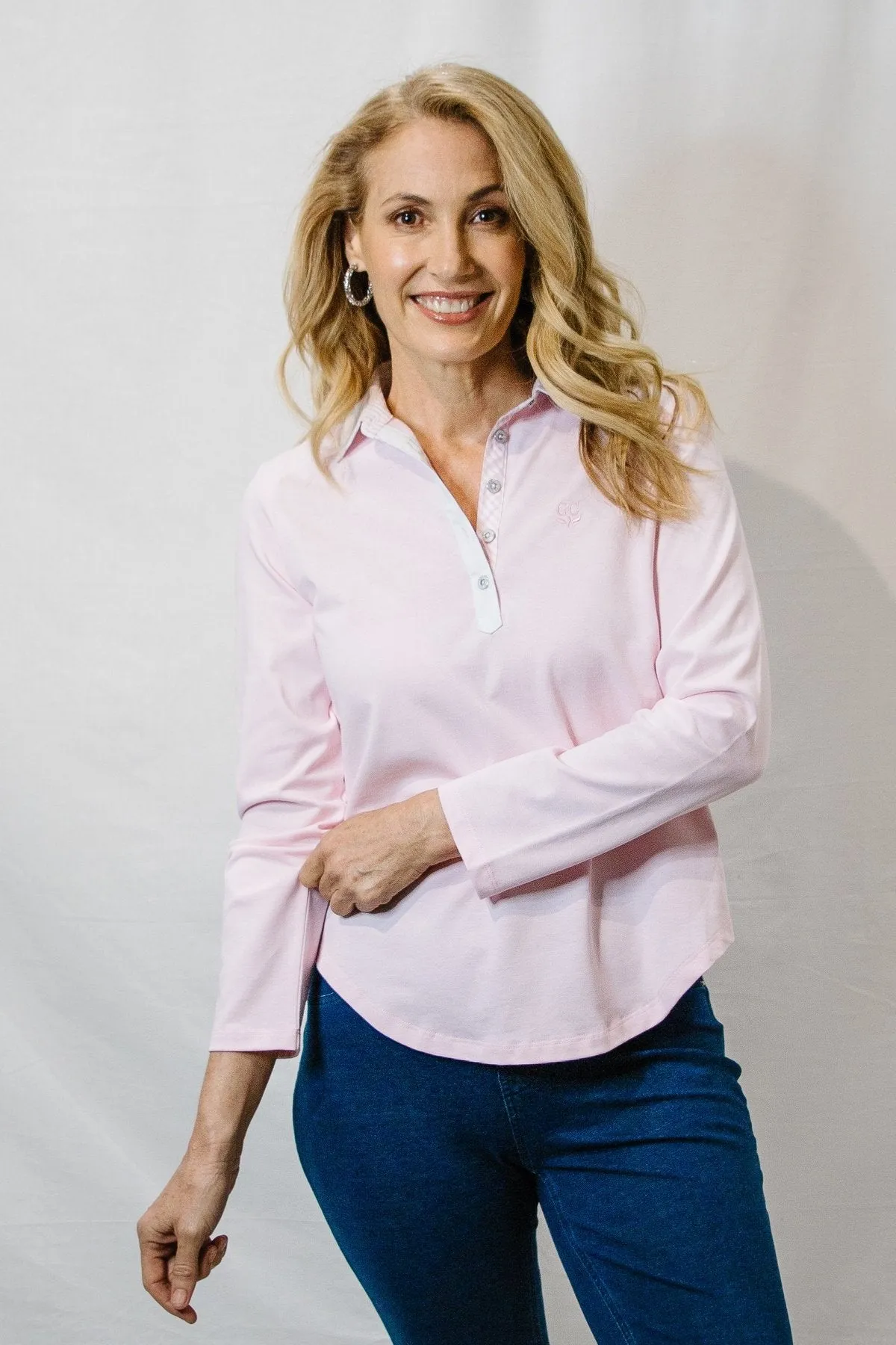 Goondiwindi Cotton 100% Cotton Long Sleeve Polo - 3 Colours