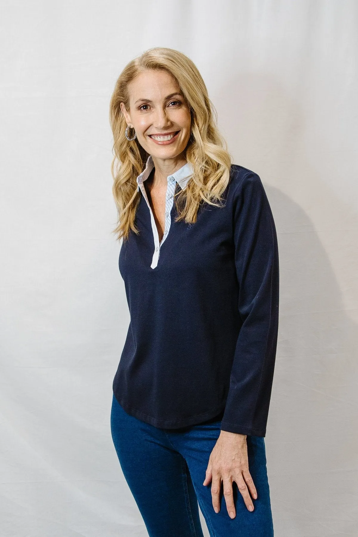 Goondiwindi Cotton 100% Cotton Long Sleeve Polo - 3 Colours