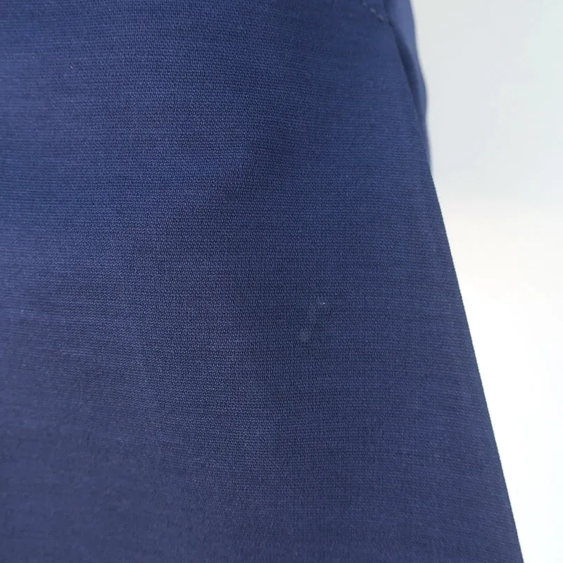 Gucci Horsebit Pleated Skirt Navy Silk-Wool Size 42