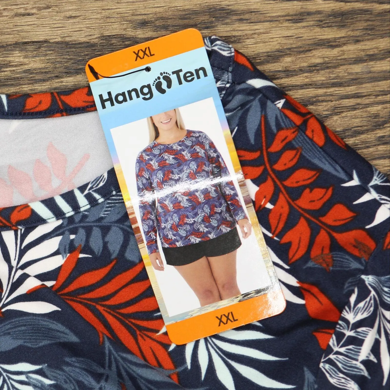 Hang Ten Womens Long Sleeve Tun Tee 1753865
