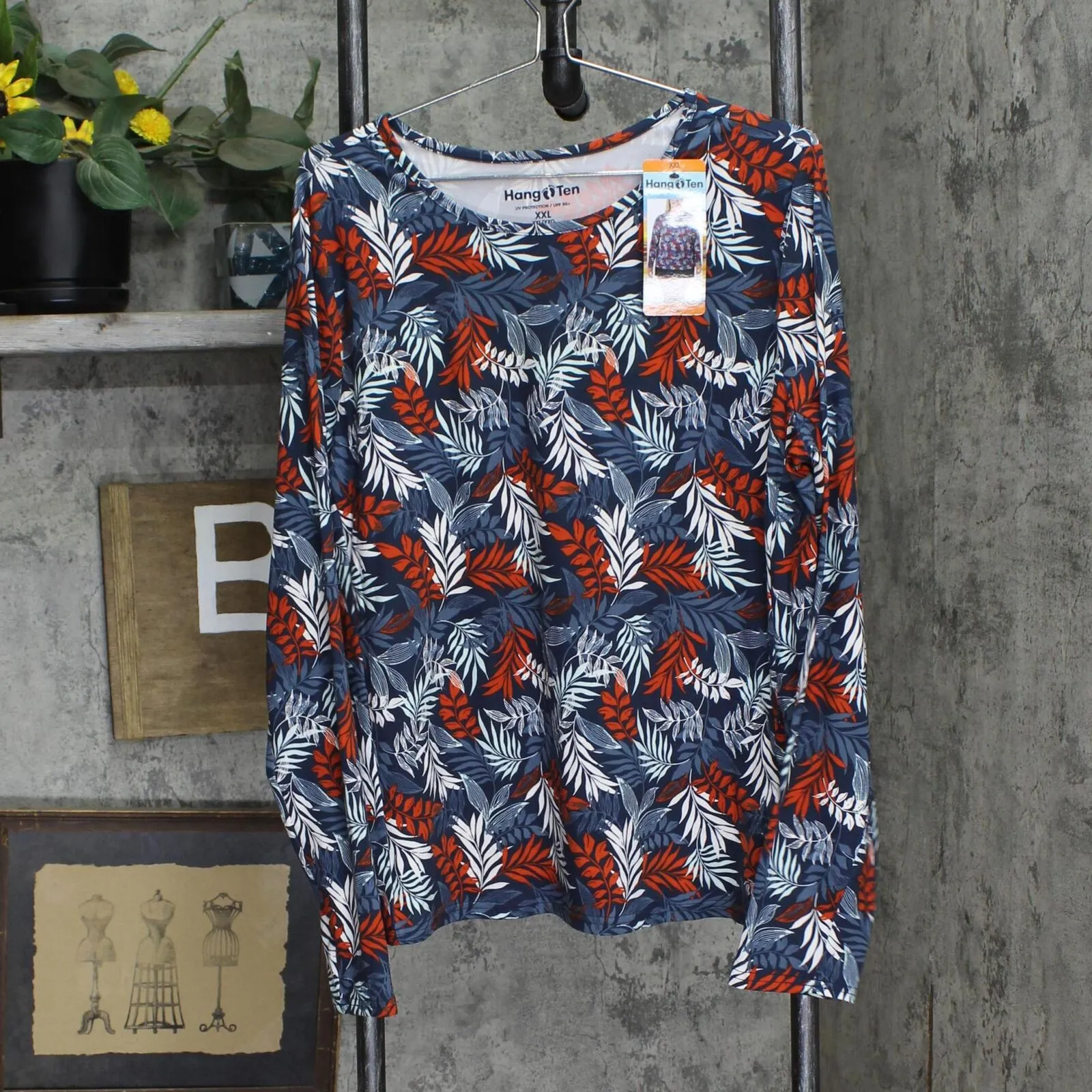 Hang Ten Womens Long Sleeve Tun Tee 1753865