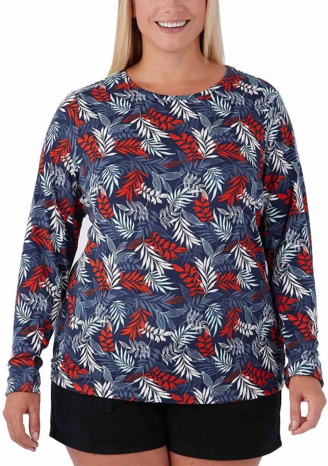 Hang Ten Womens Long Sleeve Tun Tee 1753865
