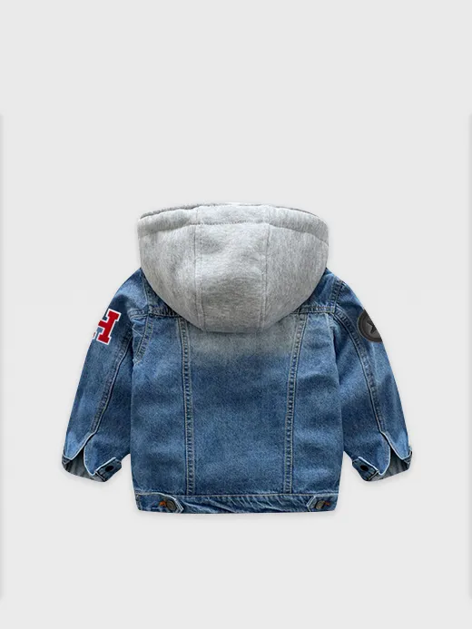 Hayden - "Custom Letter Denim Jacket"