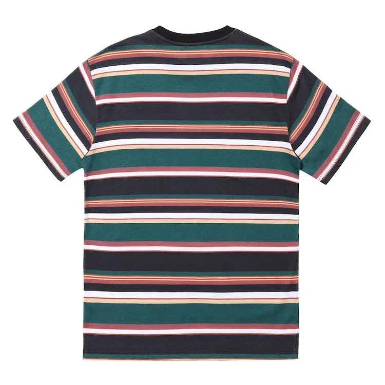 Helas Rayures Striped T-Shirt Green/Black