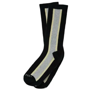 Hippy Feet Vertical Stripes Crew Socks