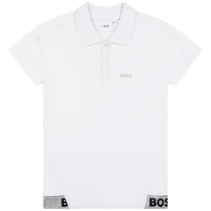 HUGO BOSS - Polo Top - White