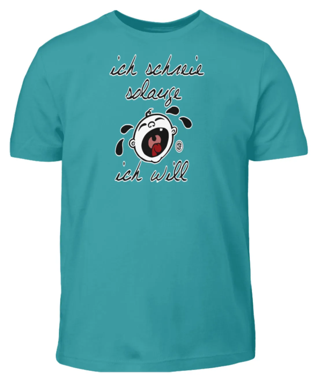 ich schreie solang ich will  - Kinder T-Shirt