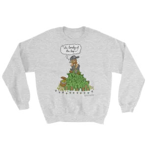 It's Lonely at the Top - Crewneck Sweatshirt - Grey